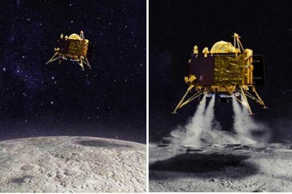 کاوشگر هندی روی کره ماه پیدا شد+عکس