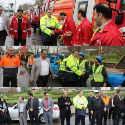 مانور آمادگی ستاد بحران شهرداری لاهیجان برگزار شد 1 - مانور آمادگی ستاد بحران شهرداری لاهیجان برگزار شد - شهرداری لاهیجان