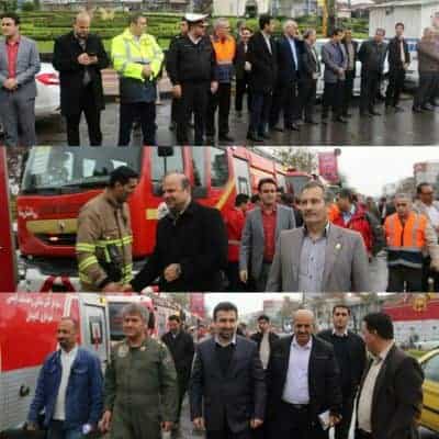 مانور آمادگی ستاد بحران شهرداری لاهیجان برگزار شد 2 - مانور آمادگی ستاد بحران شهرداری لاهیجان برگزار شد - شهرداری لاهیجان