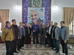 برگزاری مراسم بزرگداشت سردار شهید سپهبد حاج قاسم سلیمانی در پایین محله ناصر کیاده لاهیجان + تصاویر