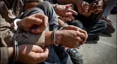 دستگیری ۱۰ اراذل و اوباش سابقه دار در رشت