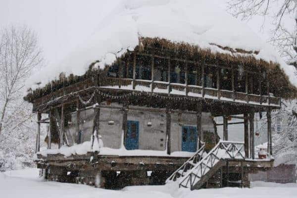 برف میراث روستایی گیلان - تخریب بیش از ۷۰ درصدی ابنیه در موزه میراث روستایی گیلان - گیلان