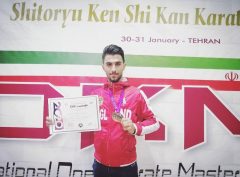 کسب مقام قهرمانی مسابقات کاراته بین‌المللی مستر کاپ ۲۰۲۰ توسط قهرمان گیلانی