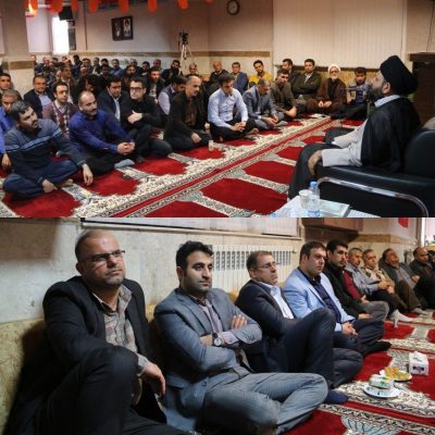 مراسم جشن پیروزی انقلاب اسلامی در نماز خانه شهرداری لاهیجان 4 - فضاسازی شهرداری لاهیجان در دهه فجر در گیلان بی نظیر است + تصاویر - دهه فجر