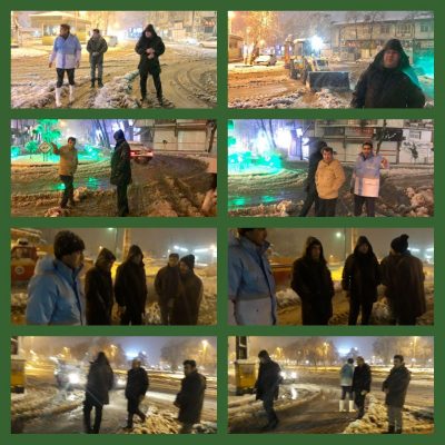 نگاهی به عملکرد مدیریت شهرداری لاهیجان از ابتدای بارش برف تا امروز 4 - از تلاش شبانه‌روزی کارکنان و کارگران شهرداری تا حضور و نظارت شهردار و اعضای شورای شهر + تصاویر - شهرداری لاهیجان