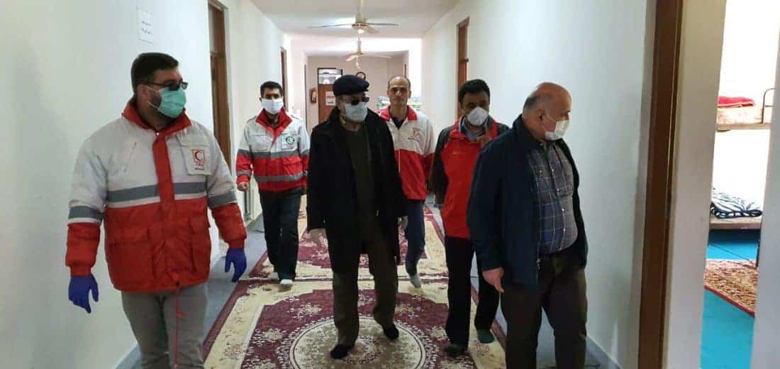 راه اندازی نقاهتگاه کرونایی در اردوگاه هلال احمر چاف
