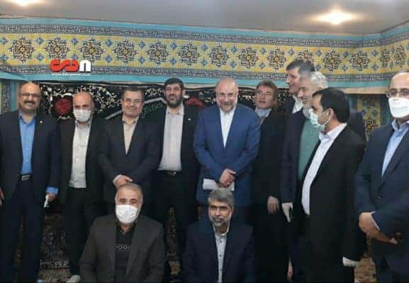 IMG 20200412 071734 435 - دیدار تعدادی از نمایندگان منتخب گیلان و مازندران با “محمدباقر قالیباف” + عکس -