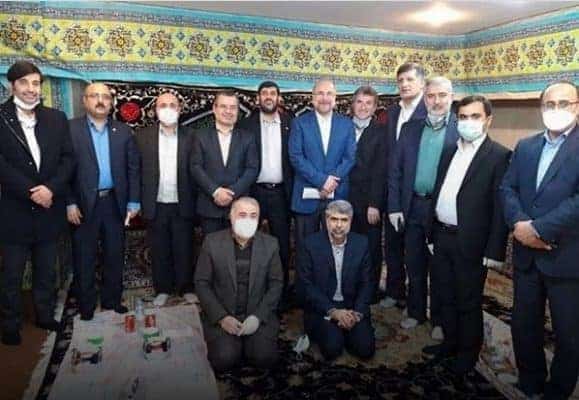 دیدار یدار محمدباقر قالیباف با نمایندگان گیلان و مازندران - خودشیرینی از یک طرف و "لابی‌گری برای ریاست مجلس" از طرف دیگر با طعم کرونا! - دیدار با قالیباف