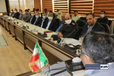 Negar 20200511 011009 - مراسم تکریم و معارفه فرمانده نیروی انتظامی شهرستان رودسر برگزار شد/تحقق پلیس هوشمند اولویت نیروی انتظامی است - بابک علیزاده