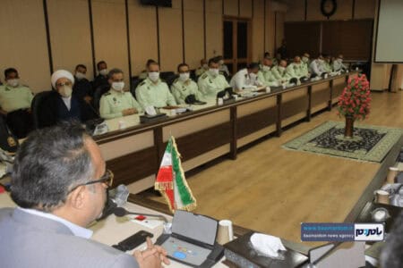 Negar 20200511 011109 1 - مراسم تکریم و معارفه فرمانده نیروی انتظامی شهرستان رودسر برگزار شد/تحقق پلیس هوشمند اولویت نیروی انتظامی است - بابک علیزاده