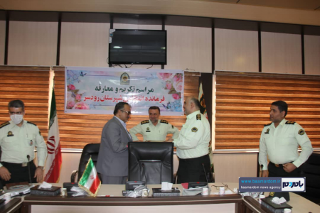 Negar 20200511 011245 - مراسم تکریم و معارفه فرمانده نیروی انتظامی شهرستان رودسر برگزار شد/تحقق پلیس هوشمند اولویت نیروی انتظامی است - بابک علیزاده