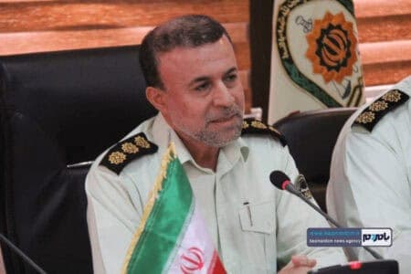 حسن پور معاون هماهنگ کننده نیروی انتظامی - مراسم تکریم و معارفه فرمانده نیروی انتظامی شهرستان رودسر برگزار شد/تحقق پلیس هوشمند اولویت نیروی انتظامی است - بابک علیزاده