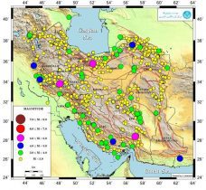 ایران در اردیبهشت امسال ۹۰۰ بار لرزید