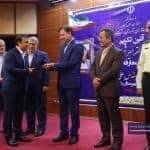 تکریم و معارفه 5 - آئین تکریم و معارفه فرمانداران سابق و جدید شهرستان رشت برگزار شد - ارسلان زارع استاندار گیلان