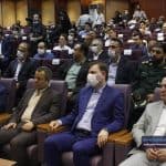 تکریم و معارفه 6 - آئین تکریم و معارفه فرمانداران سابق و جدید شهرستان رشت برگزار شد - ارسلان زارع استاندار گیلان