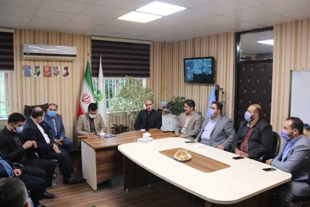 آیین معارفه مدیرعامل کود آلی گیلان برگزار شد