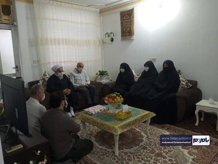 دلجویی امام جمعه رودسر از بانوی آمر به معروف رودسری