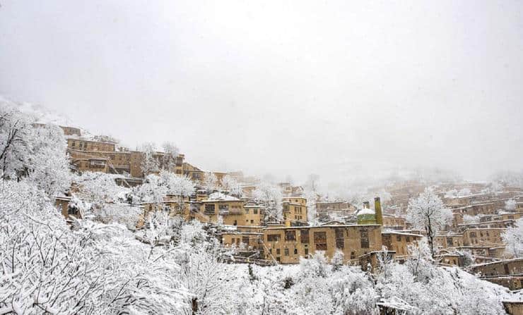 برف و باران در راه گیلان/ دما تا ۱۶ درجه کاهش می یابد