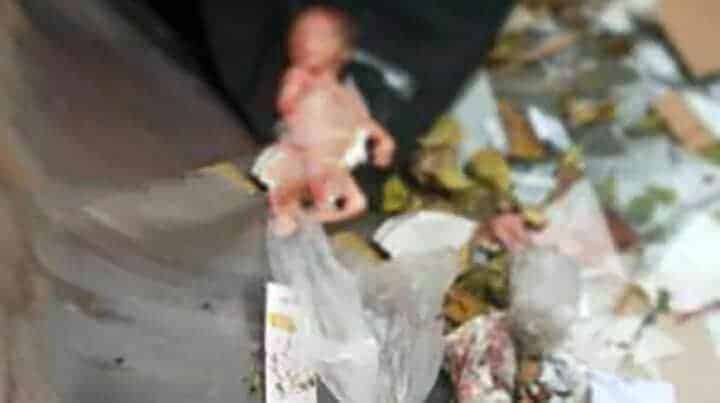 پیدا شدن جسد جنین ۶ ماهه در یکی از خیابان های شهر