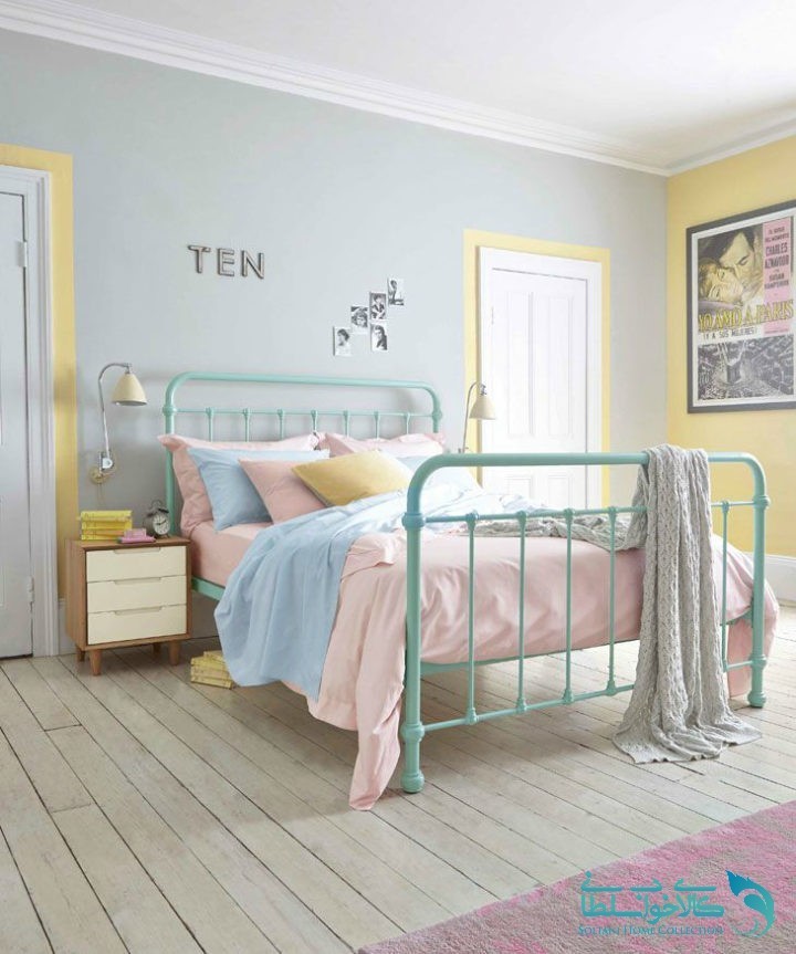 9 ترکیب رنگی جذاب و ساده برای اتاق خواب