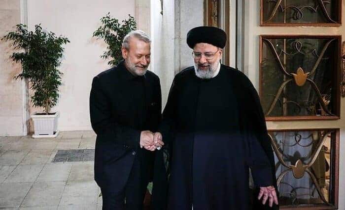 لاریجانی رئیسی - دو قطبی لاریجانی-رئیسی در انتخابات ۱۴۰۰ شکل می گیرد؟ - لاریجانی-رئیسی