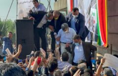 گزارش تصویری مراسم یادواره برادران شهید قربانعلی و اسماعیل رنجبر با سخنرانی دکتر محمود احمدی نژاد
