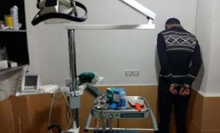 دستگیری دندان پزشک قلابی در گیلان - دستگیری دندان پزشک قلابی در گیلان - دندان پزشک