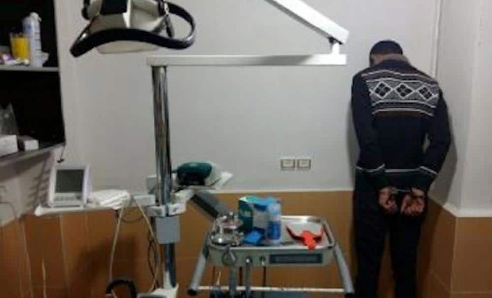 دستگیری دندان پزشک قلابی در گیلان