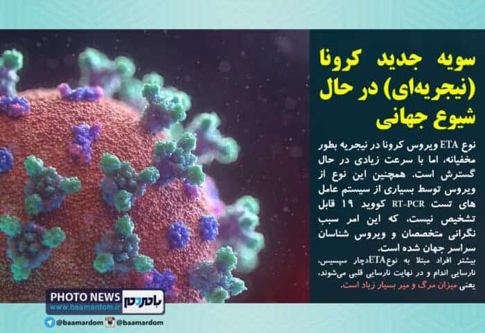 سویه جدید کرونا نیجریه‌ ای در حال شیوع جهانی 1 - میزان مرگ و میر این نوع ویروس بسیار زیاد است / توسط بسیاری از تست ها قابل تشخیص نیست - سویه جدید کرونا