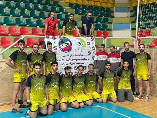 کبدی کاران گیلانی - کبدی کاران گیلانی در جمع ۸ تیم برتر کشور - کبدی