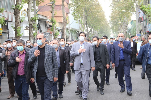 گزارش تصویری 7 - عضو ادوار شورای اسلامی شهر لاهیجان به خاک سپرده شد + گزارش تصویری