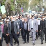 گزارش تصویری 3 - عضو ادوار شورای اسلامی شهر لاهیجان به خاک سپرده شد + گزارش تصویری - عباس شمس کهن