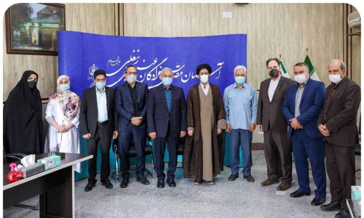 امضای تفاهم‌نامه علمی میان دانشگاه علوم پزشکی ایران و امامزاده عینعلی و زینعلی