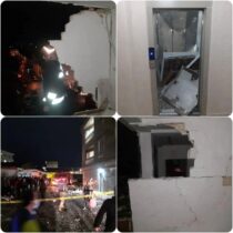 انفجار و تخریب سه طبقه آپارتمان در لاهیجان / شدت انفجار به ساختمان‌های اطراف خسارت وارد کرد