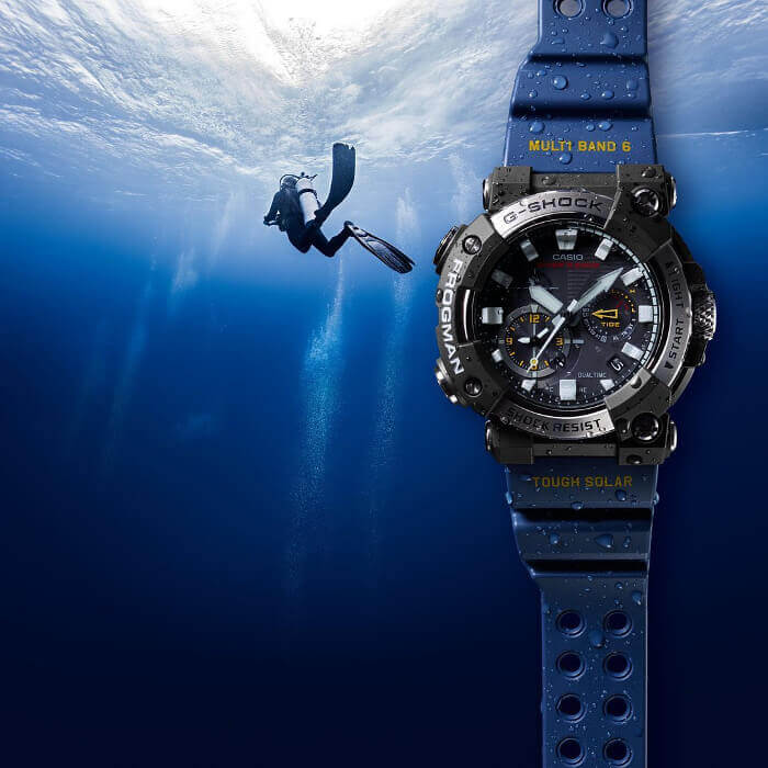 ساعت جی شاک مردانه و مقاوم در برابر آب تا عمق 200 متر