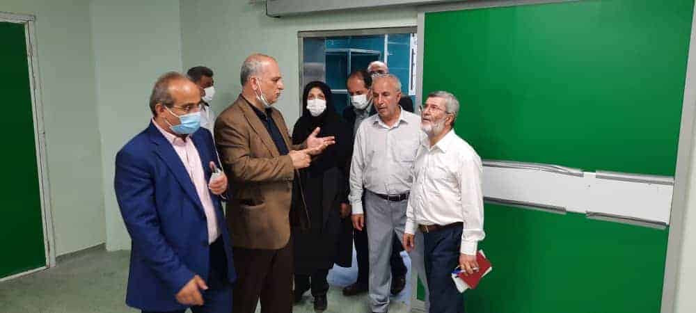 بازدید مسئولان سازمان برنامه‌وبودجه از طرح‌های عمرانی در دست ساخت پورسینا رشت