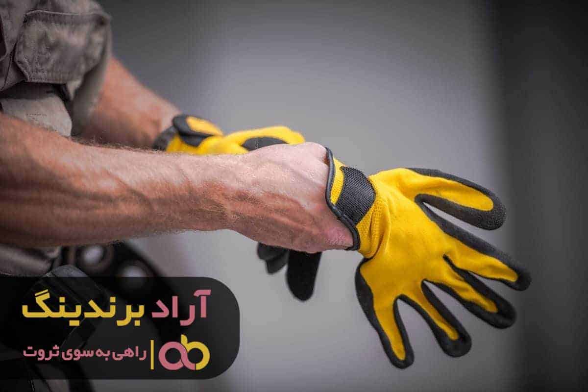 قیمت خرید دستکش کار نیتریل گیلان