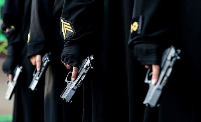 Hiring a female police officer 99 - زنان یگان ویژه پلیس وارد میدان شدند | اولین ماموریت رسمی در اعتراضات تهران - زنان یگان ویژه