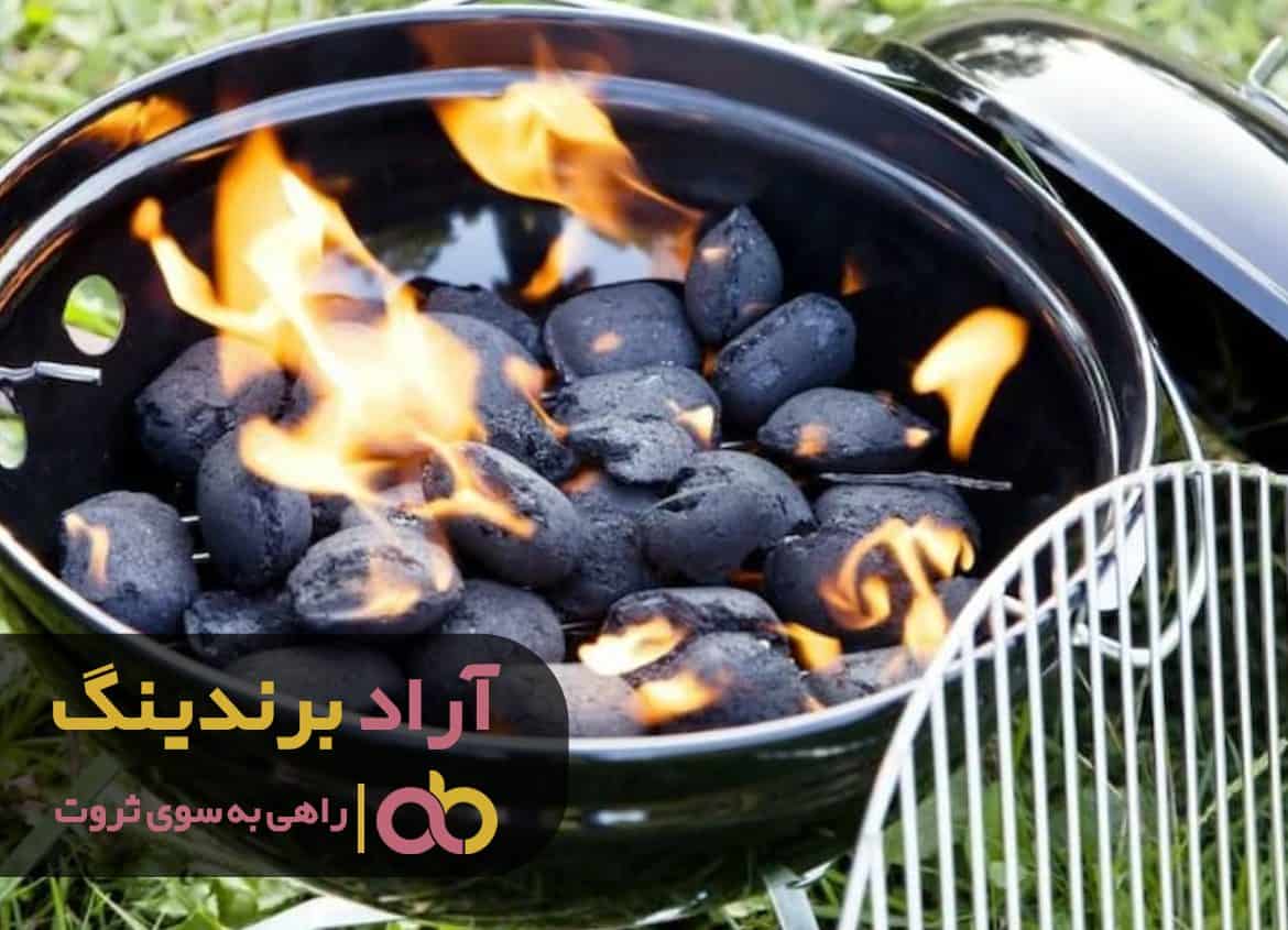 فروش زغال کبابی قلیان اصفهان