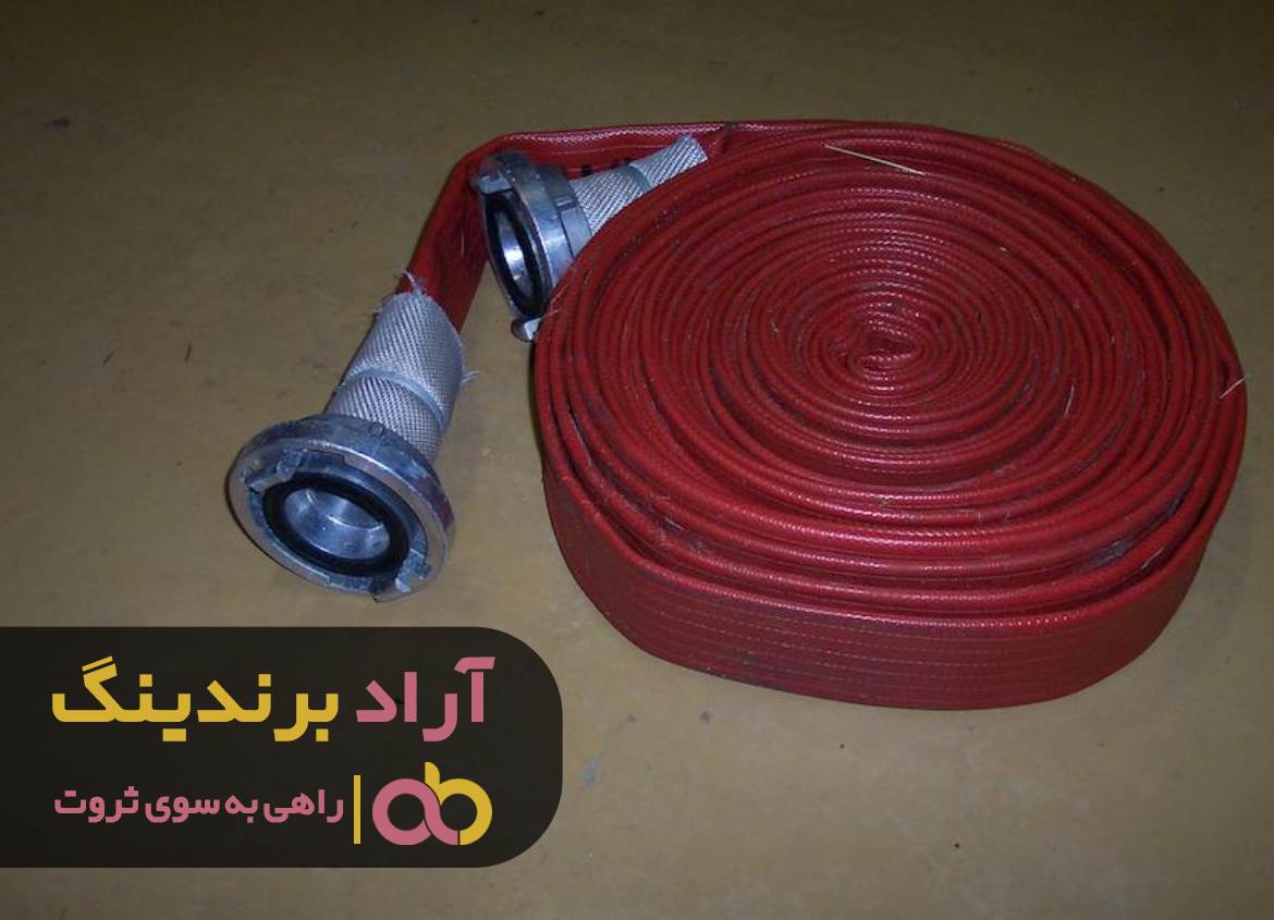 شیلنگ آتش نشانی 4 اینچ لاستیکی هایپر