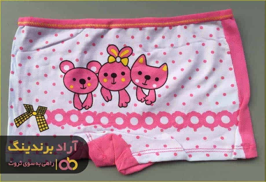 شورت دخترانه مجلسی پادار