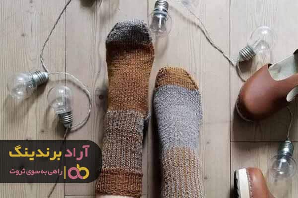 دوخت جوراب زنانه بافتنی از چه متریالی می باشد؟
