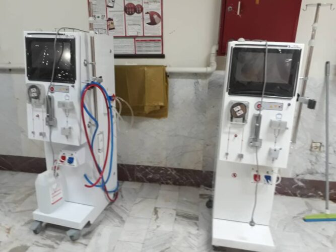 IMG 20220718 WA0019 - اختصاص چهار دستگاه دیالیز به بیمارستان حضرت ولیعصر (عج) رودبار -