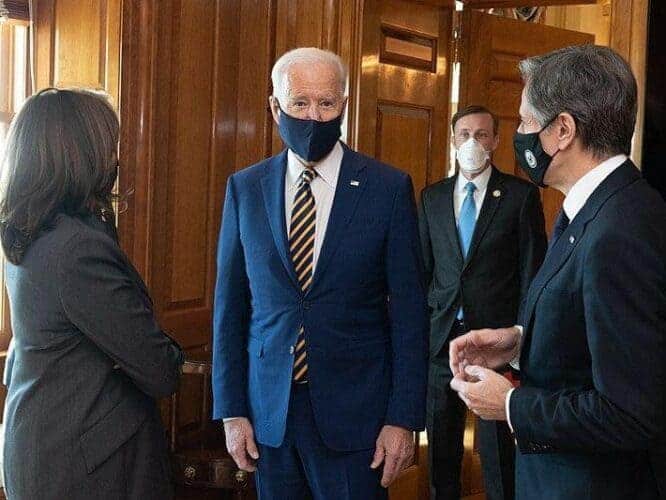 بایدن - بیانیه بایدن و تدارک براى نشست شوراى حقوق بشر درباره ایران -