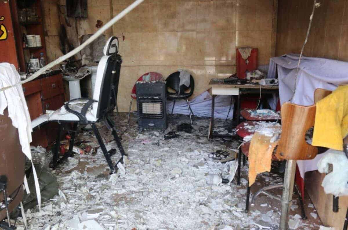 نشت گاز در آرایشگاه زنانه در رشت حادثه ساز شد + تصاویر