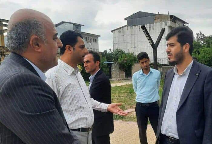 photo ۲۰۲۳ ۰۷ ۰۲ ۱۲ ۵۶ ۴۷ - بازدید اعضای شورای شهر از پارک جانبازان لاهیجان - بازدید