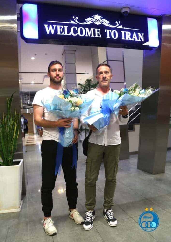 دو مربی اسپانیایی استقلال وارد تهران شدند