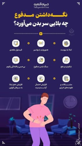 اگر مدفوع خود را نگه دارید این بلاها سرتان می‌آید - اگر مدفوع خود را نگه دارید این بلاها سرتان می‌آید! + عکس - کارشناسان