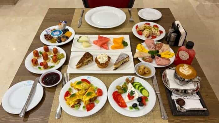 صبحانه هتل ویستریا تهران