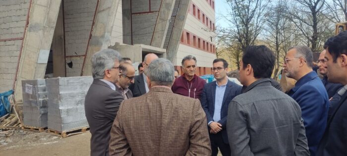 photo1702197973 - بازدید دکتر آشوبی از محل احداث بیمارستان 412 تختخوابی سایت لاکان -